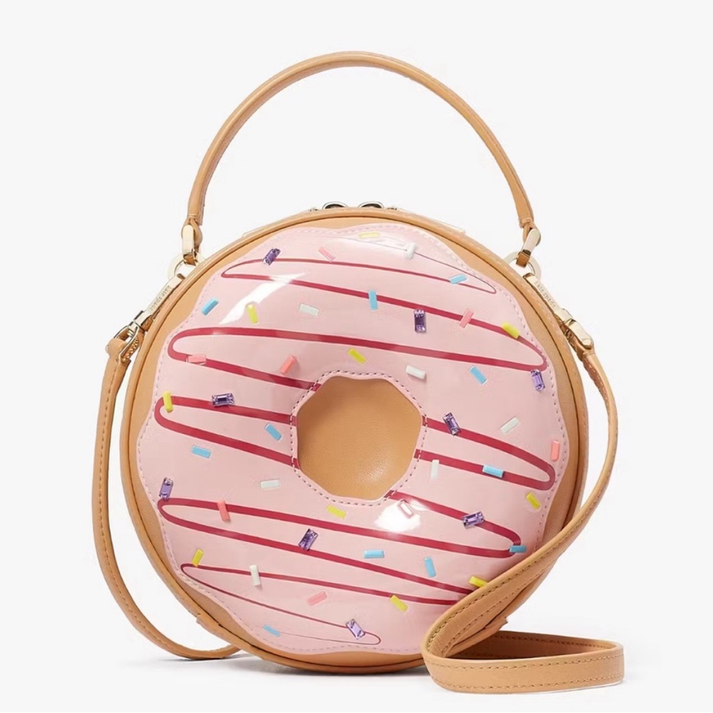 Kate Spade Coffee Break 3d Donut Crossbody Bag Nwt